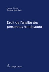 Produktbild: Droit de l'&eacute;galit&eacute; des personnes handicap&eacute;es