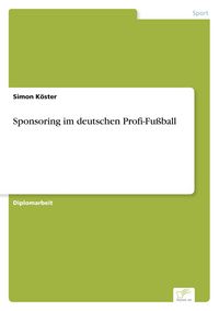 Produktbild: Sponsoring im deutschen Profi-Fu&szlig;ball