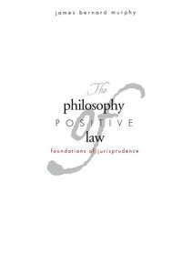 Produktbild: The Philosophy of Positive Law