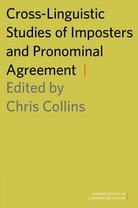 Produktbild: Cross-Linguistic Studies of Imposters and Pronominal Agreement