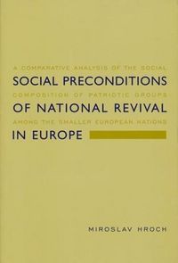 Produktbild: Hroch, M: Social Preconditions of National Revival in Europe