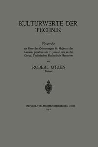 Produktbild: Kulturwerte der Technik