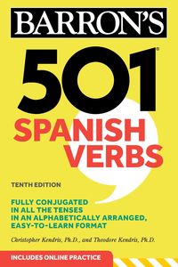 Produktbild: 501 Spanish Verbs, Tenth Edition