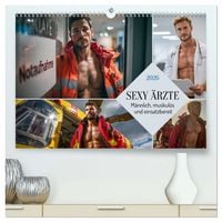 Produktbild: SEXY &Auml;RZTE - M&auml;nnlich, muskul&ouml;s und einsatzbereit (hochwertiger Premium Wandkalender 2026 DIN A2 quer), Kunstdruck in Hochglanz