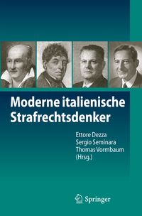 Produktbild: Moderne italienische Strafrechtsdenker
