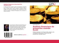 Produktbild: An&aacute;lisis financiero de proyectos usando Excel