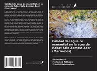 Produktbild: Calidad del agua de manantial en la zona de Rabat-Sale-Zemour-Zaer (Marruecos)
