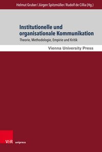 Produktbild: Institutionelle und organisationale Kommunikation