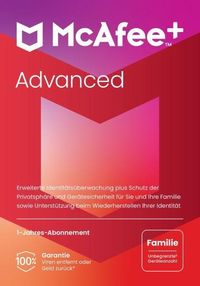 Bild vom Artikel McAfee+ Advanced - Family (Code in a Box) vom Autor 