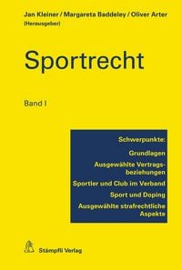 Produktbild: Sportrecht, Band I