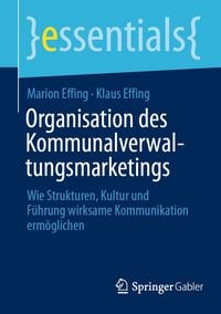 Produktbild: Organisation des Kommunalverwaltungsmarketings