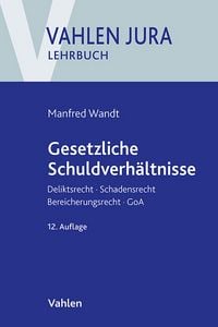 Produktbild: Gesetzliche Schuldverh&auml;ltnisse