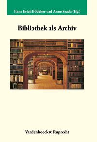 Produktbild: Bibliothek als Archiv