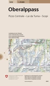 Produktbild: Swisstopo 1 : 25 000 Oberalppass