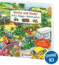 Produktbild: Suche und finde! - Autos, Bagger, M&auml;hdrescher
