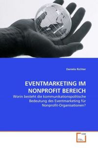 Produktbild: Richter, D: EVENTMARKETING IM NONPROFIT BEREICH
