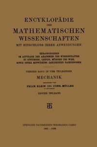Produktbild: Encyklop&auml;die der Mathematischen Wissenschaften mit Einschluss ihrer Anwendungen