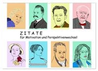 Produktbild: Zitate f&uuml;r Motivation und Perspektivenwechsel (Wandkalender 2027 DIN A2 quer), CALVENDO Monatskalender