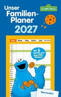 Produktbild Familienplaner Krümelmonster 2027