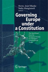 Produktbild: Governing Europe under a Constitution