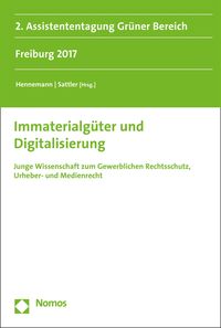 Produktbild: Immaterialg&uuml;ter und Digitalisierung
