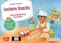 Produktbild: Leckere Snacks: Fingerfood zubereiten nach Bildern. Kamishibai Bildkartenset