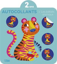 Produktbild: Les b&eacute;b&eacute;s animaux : les animaux sauvages : autocollants, 2 ans