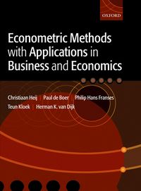 Produktbild: Econometric Methods with Applications in Business and Economics