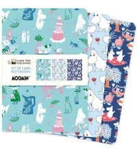 Produktbild: Dreier Set Mittelformat-Notizb&uuml;cher: Mumin Klassik