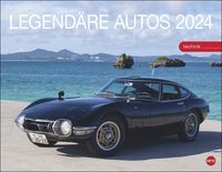 Legendäre Autos Posterkalender 2024. Exklusiver Wand-Kalender mit 12 Traumautos und Kultwagen. Hochwertiger Foto-Kalender 2024 mit Oldtimern. 44 x 34 von |Heye