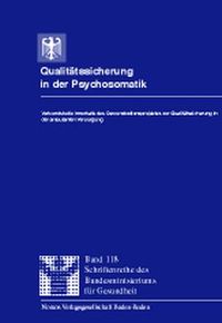 Bild vom Artikel Qualitätssicherung in der Psychosomatik vom Autor Bundesministerium Bundesministerium für Gesundheit
