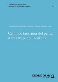 Produktbild: Caminos kantianos del pensar / Kants Wege des Denkens