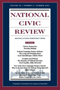Produktbild: Natl Civic Review Summer 2001