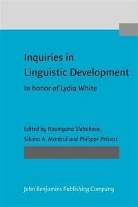 Produktbild: Inquiries in Linguistic Development