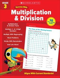 Produktbild: Scholastic Success with Multiplication & Division Grade 3 Workbook