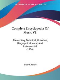 Produktbild: Complete Encyclopedia Of Music V1