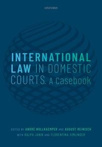 Produktbild: International Law in Domestic Courts