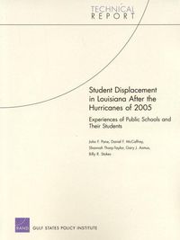 Produktbild: Student Displacement in Louisiana After the Hurricanes of 2005