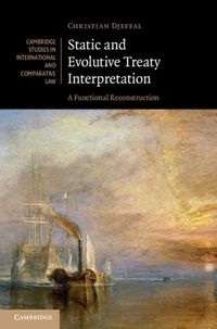 Produktbild: Static and Evolutive Treaty Interpretation