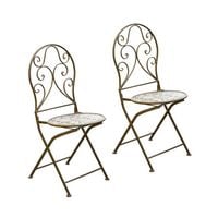 Produktbild: HTI-Living Gartenstuhl 2er-Set Gartenstuhl 2er-Set