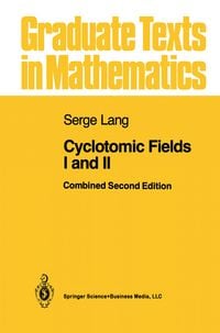 Produktbild: Cyclotomic Fields I and II