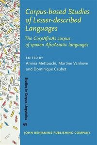Produktbild: Corpus-based Studies of Lesser-described Languages
