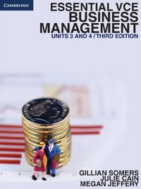 Produktbild: Somers, G: Essential VCE Business Management Units 3 and 4