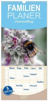 Produktbild: Familienplaner 2027 - Hummelflug mit 5 Spalten (Wandkalender, 21 x 45 cm) CALVENDO