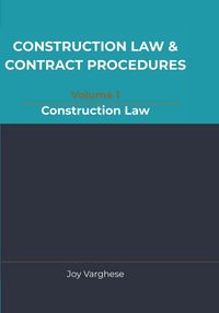 Produktbild: Construction Law & Contract Procedures For Consultants and Contractors