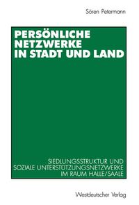 Produktbild: Pers&ouml;nliche Netzwerke in Stadt und Land