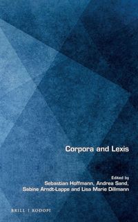 Produktbild: Corpora and Lexis