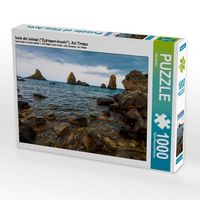 Produktbild: CALVENDO Puzzle Isole dei ciclopi ("Zyklopen-Inseln"), Aci Trezza | 1000 Teile Lege-Gr&ouml;&szlig;e 64x48cm Foto-Puzzle f&uuml;r gl&uuml;ckliche Stunden