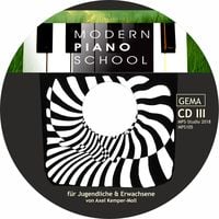 Produktbild: Modern Piano School CD 3 zum Buch