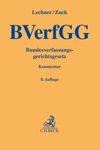 Produktbild: Bundesverfassungsgerichtsgesetz. BVerfGG